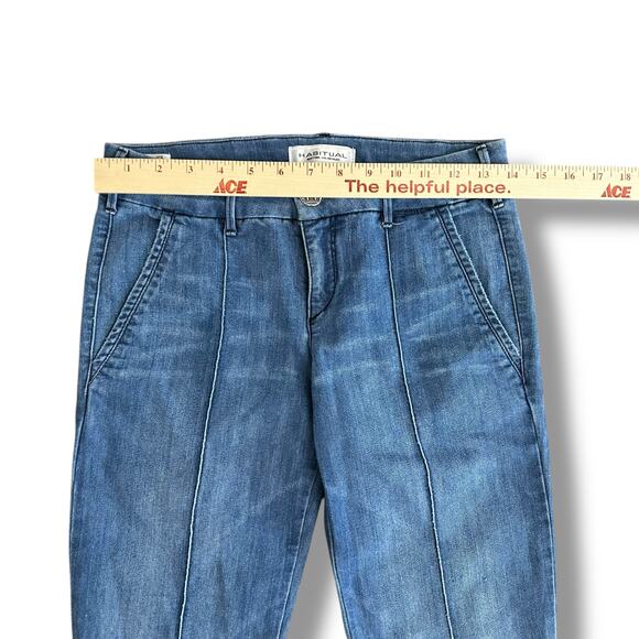 Vintage Y2K Habitual Anthem Flare Jeans Size 25 Made in USA - Picture 4 of 12